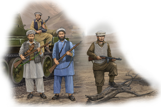 00436  фигуры  Afghan Rebels  (1:35)