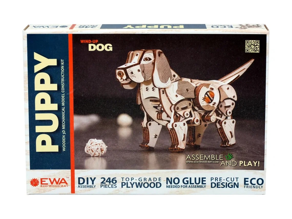 Epup  фигуры  3D EWA Механический щенок Puppy