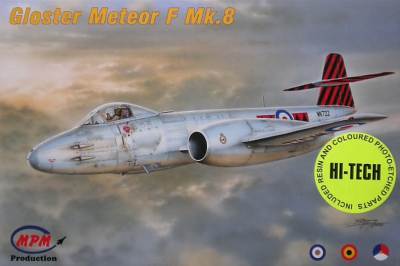 72531  авиация  Meteor F Mk.8 (Hi-Tech)  (1:72)