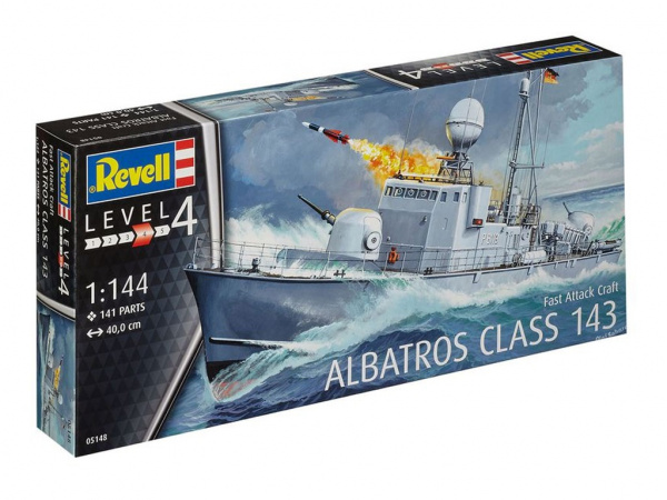 05148  флот  Fast Attack Craft Albatros Class 143  (1:144)