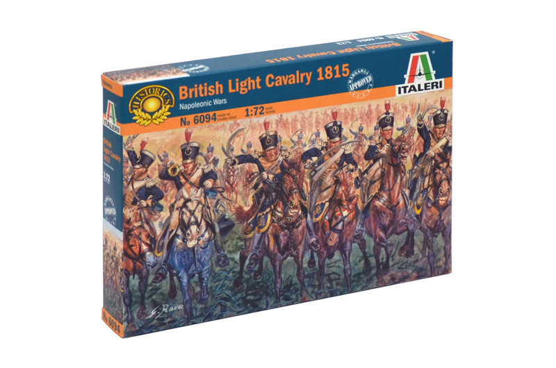 6094  фигуры  British Light Cavalry 1815  (1:72)