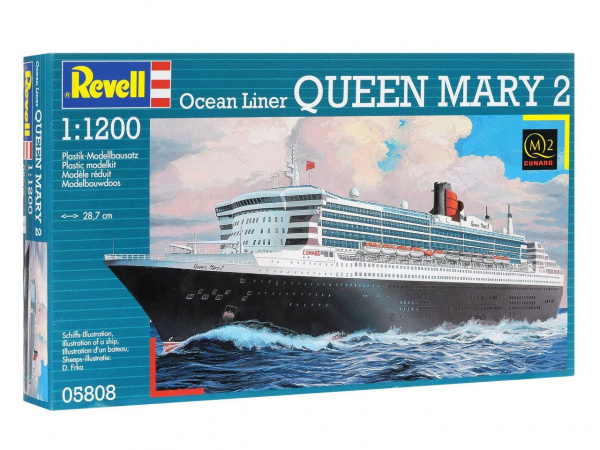 05808  флот  Ocean Liner Queen Mary 2  (1:1200)