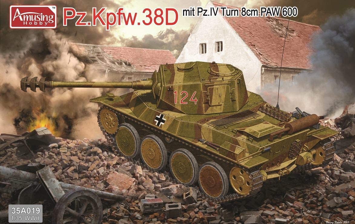 35A019  техника и вооружение  Pz.Kpfw.38D  (1:35)