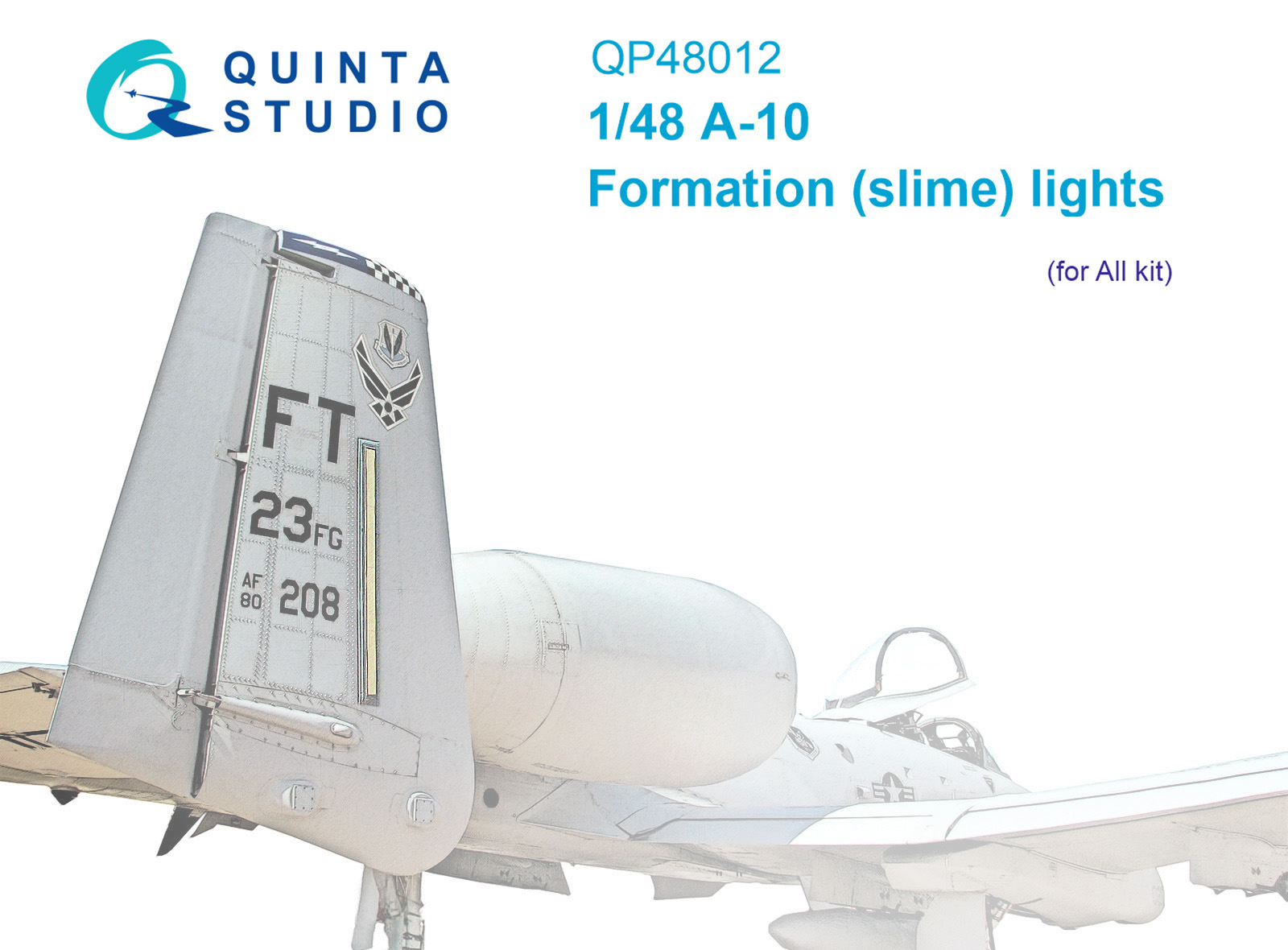 QP48012  декали  Строевые огни для A-10 (Все модели)  (1:48)