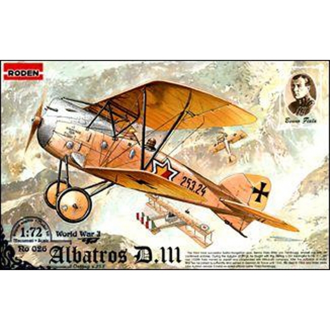 Ro026  авиация  Альбатрос D.III (1:72)