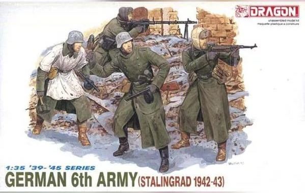 6017  фигуры  German 6th Army (Stalingrad 1942-43) (1:35)