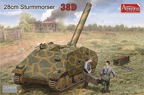 35A009  техника и вооружение  28cm Sturmmörser 38D  (1:35)