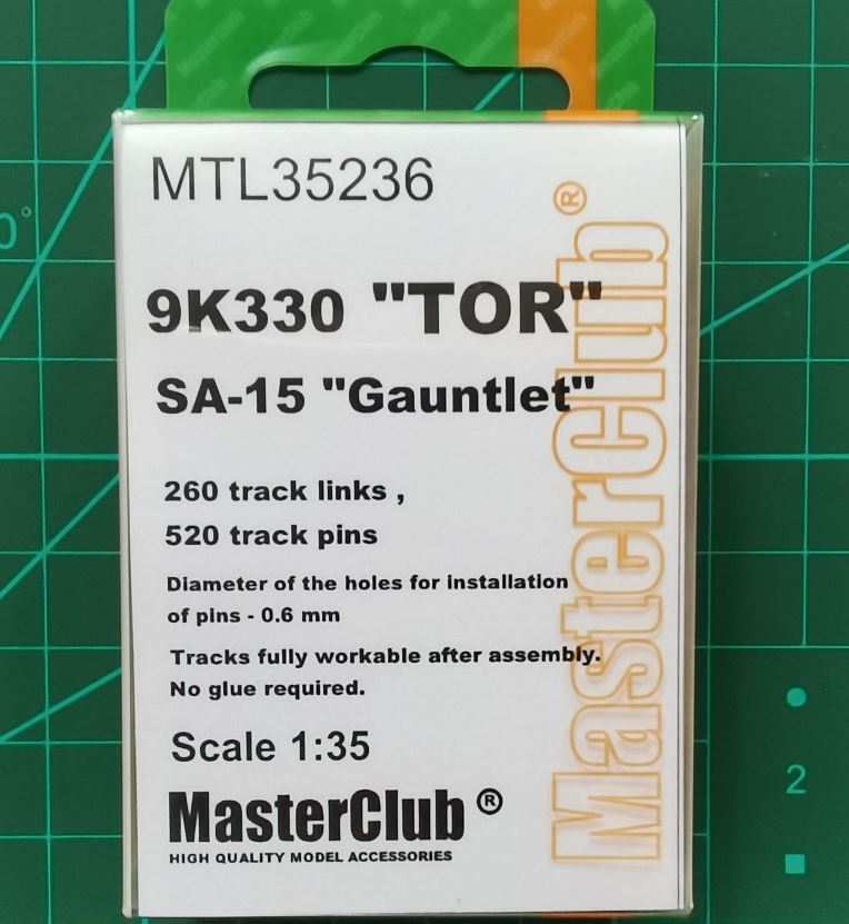 MTL-35236  траки наборные  9К330 "TOR"/SA-15 "Gauntlet"  (1:35)