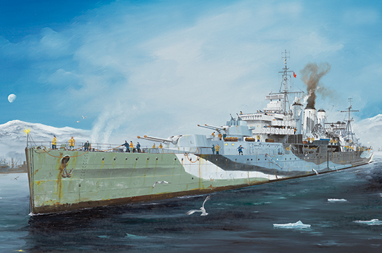 05352  флот  HMS Kent  (1:350)