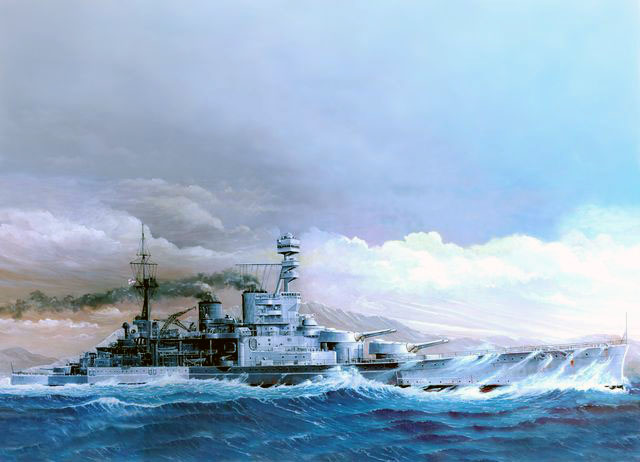 05312  флот  HMS Repulse 1941  (1:350)