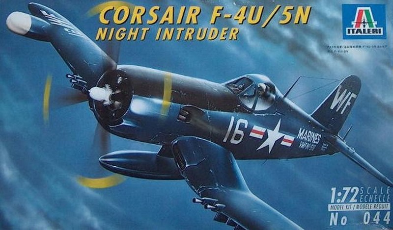 0044  авиация  Chance Vought F4U-5N Corsair  (1:72)