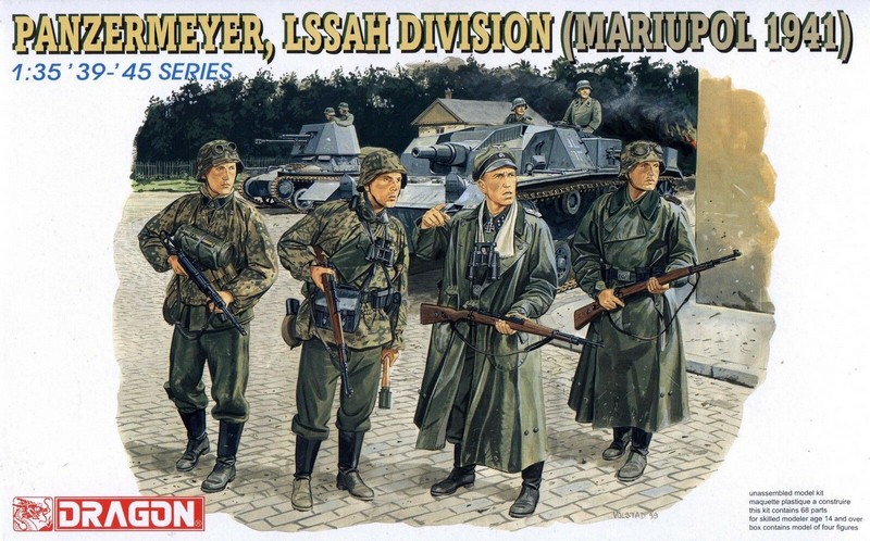 6116   фигуры  Panzermeyer, LSSAH Divison (Mariupol 1941)  (1:35)