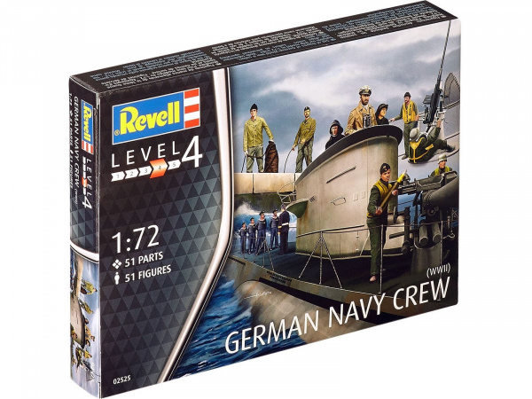 02525  фигуры  ВМС Германии (1:72)