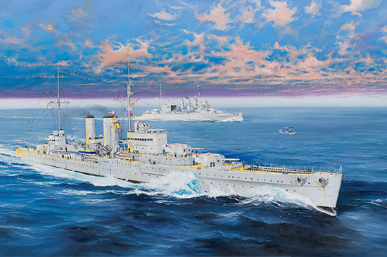 05350  флот  HMS Exeter  (1:350)