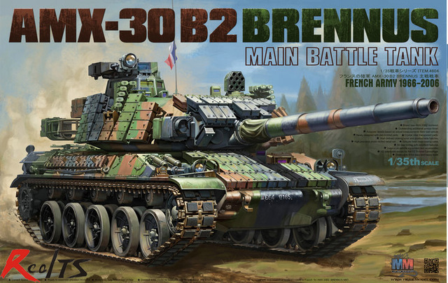 4604  техника и вооружение  AMX-30 B2 BRENNUS  (1:35)