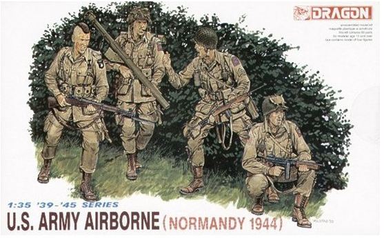 6010  фигуры  US army Airborne Normandy 1944 (1:35)