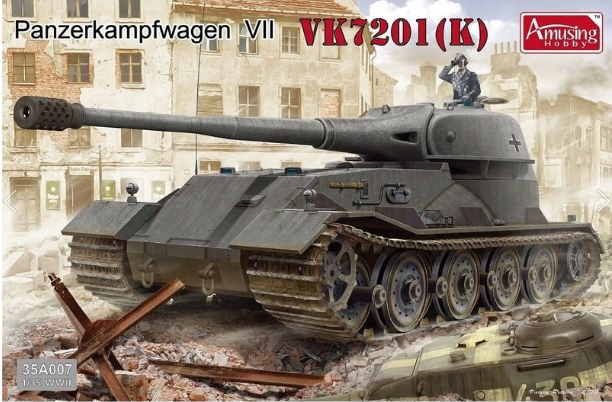 35A007  техника и вооружение  Pz.Kpfw VII VK72.01(K)  (1:35)