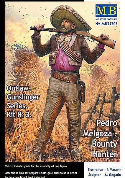 MB35205  фигуры  Pedro Melgoza - Bounty Hunter  (1:35)