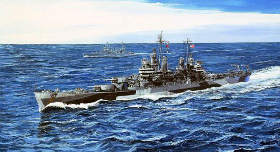 05726  флот  USS Pittsburgh CA-72 1944  (1:700)