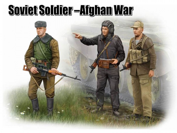 00433  фигуры  Soviet Soldier Afghan War  (1:35)