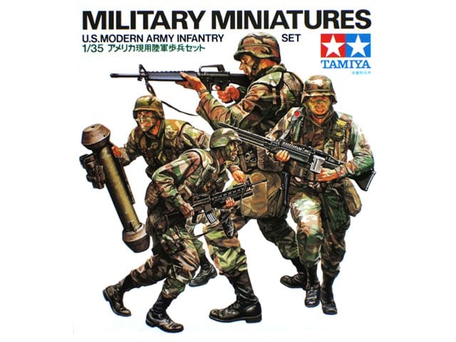 35133  фигуры  U.S. Modern Army Infantry Set  (1:35)