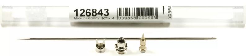 HS-126843  аэрография  Распылительный комплект 0.4 mm Nozzle set Fine Line