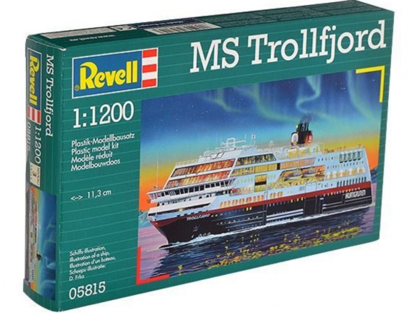 05815  флот  MS Trollfjord  (1:1200)