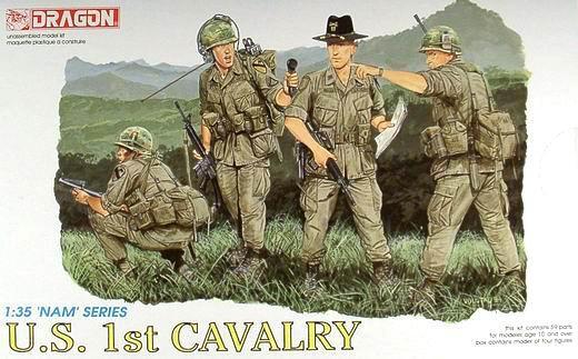 3312  фигуры  U.S. 1st Cavalry  (1:35)