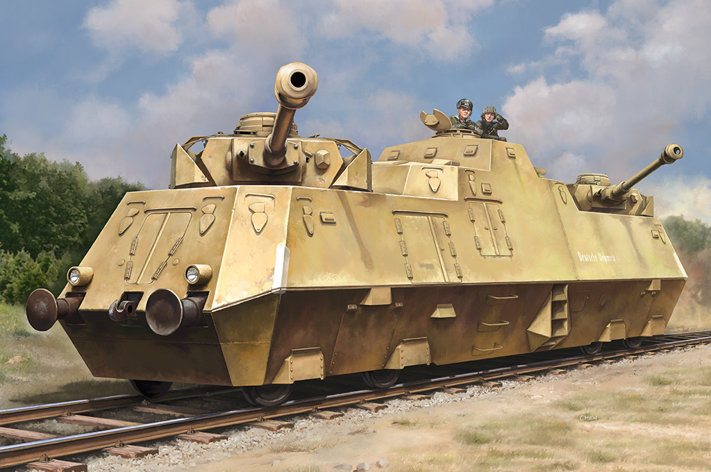 82953  техника и вооружение  Panzerjager-Triebwagen 51  (1:72)