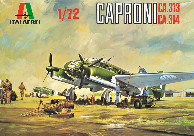 0106  авиация  Caproni Ca. 313/314  (1:72)