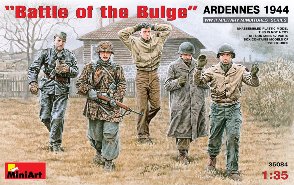 35084  фигуры  “Battle of the Bulge” ARDENNES 1944  (1:35)