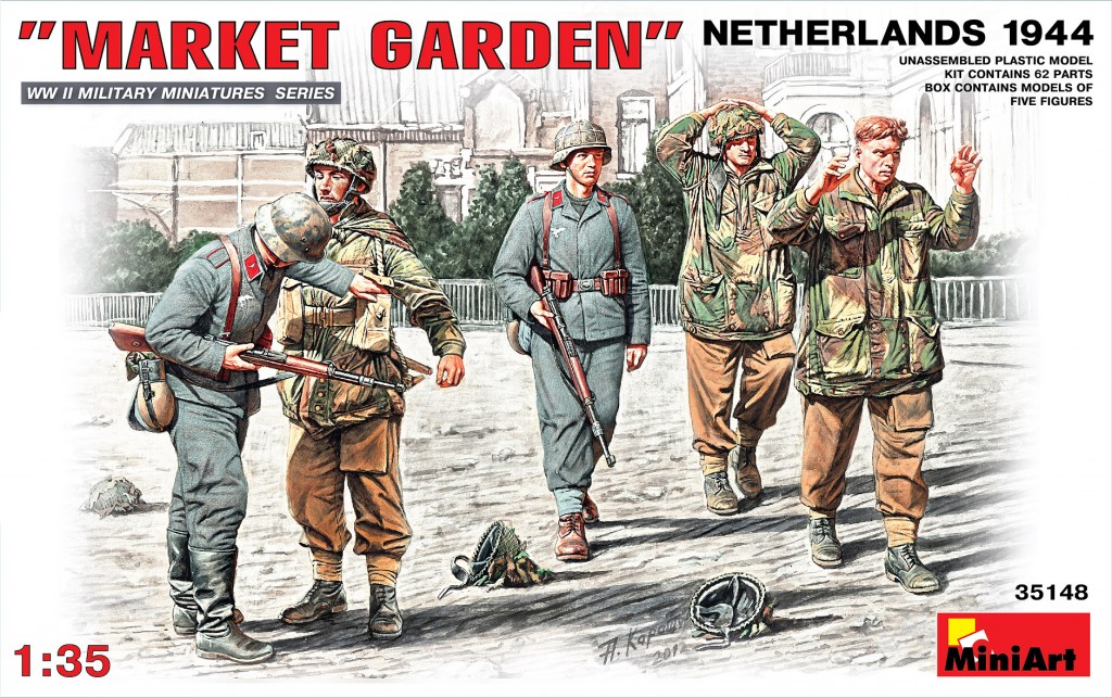 35148  фигуры  “MARKET GARDEN” NETHERLANDS 1944  (1:35)