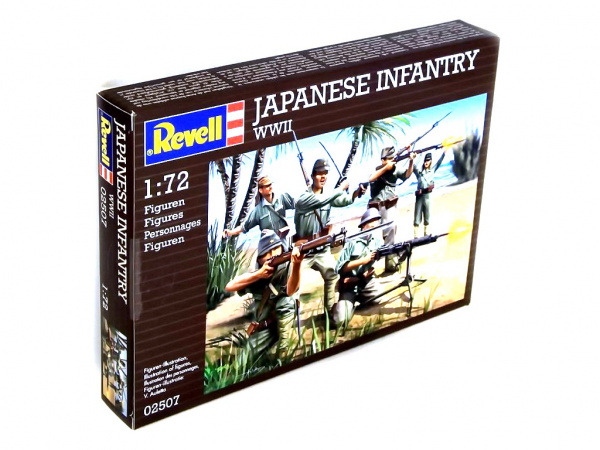 02507  фигуры Japanese Infantry WWII  (1:72)