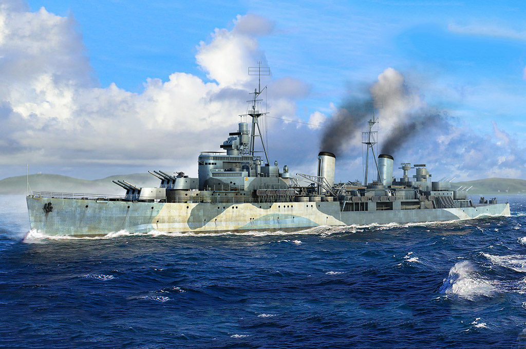 06701  флот  Belfast 1942  (1:700)
