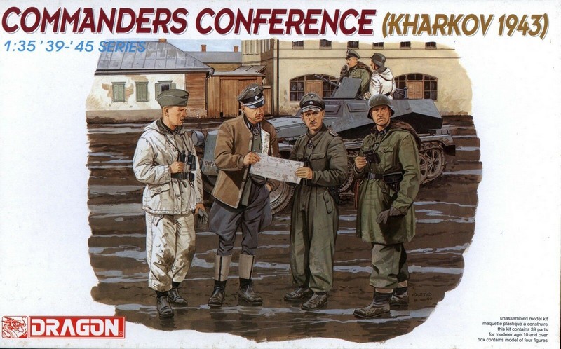 6144  фигуры  Commanders Conference (Kharkov 1943)  (1:35)
