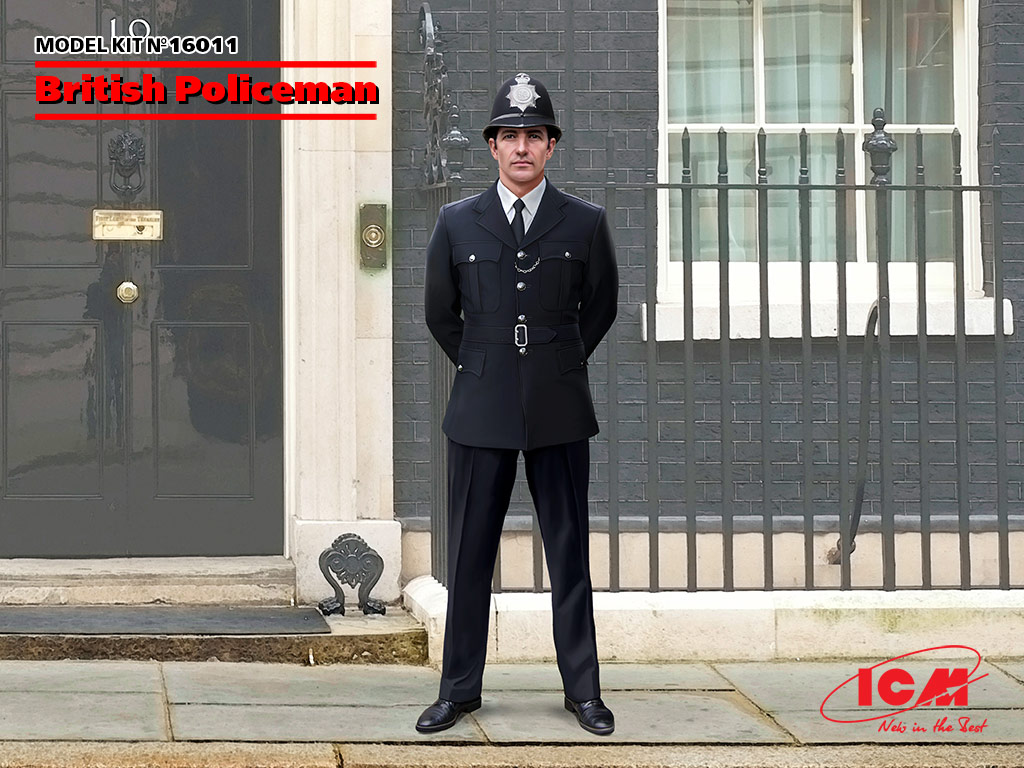 16011  фигуры  British Policeman  (1:16)
