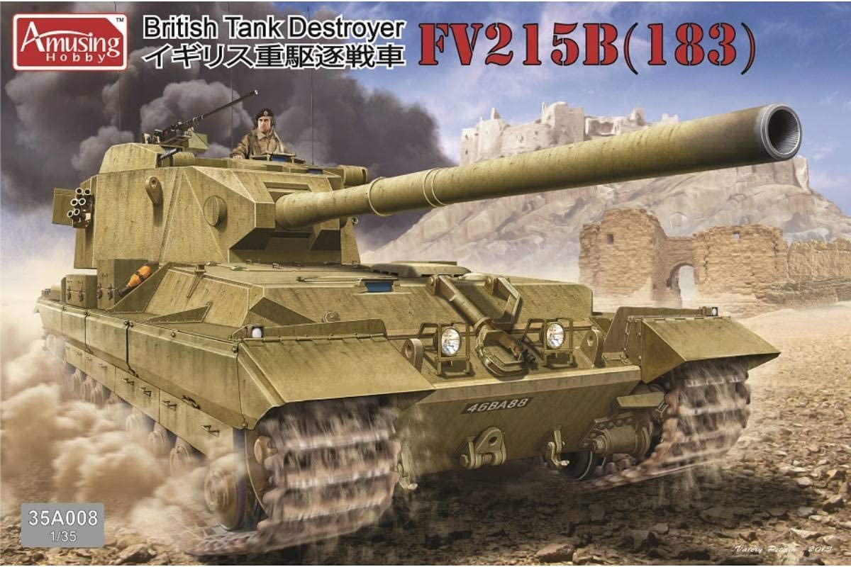 35A008  техника и вооружение  Tank Destroyer FV215B (183)  (1:35)