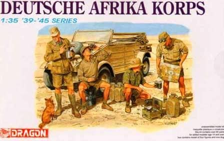 6063  фигуры  Deutsche Afrika Korps (1:35)