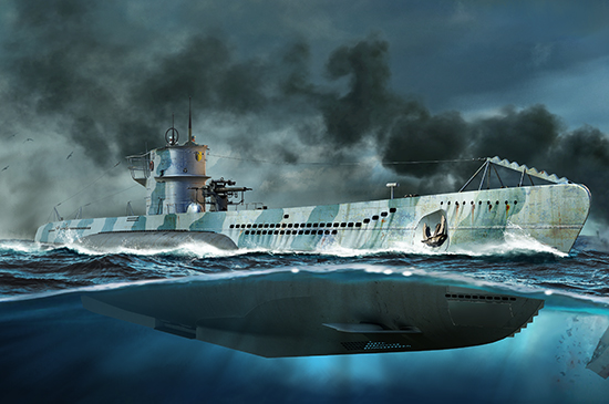 05912  флот  DKM Type VII-C U-Boat  (1:144)