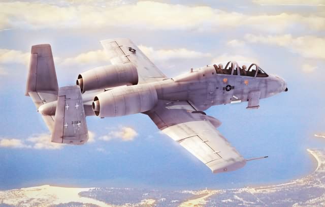 80324  авиация  N/AW A-10A Thunderbolt II (1:48)