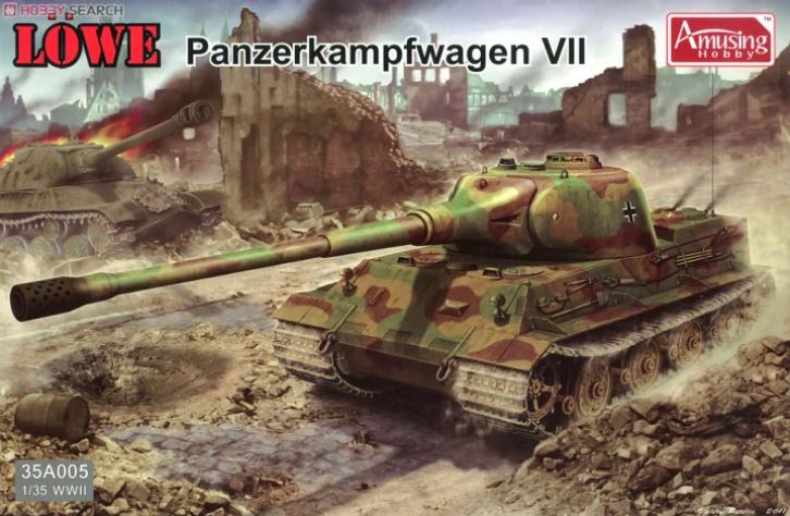 35A005  техника и вооружение  Löwe Panzerkampfwagen VII  (1:35)