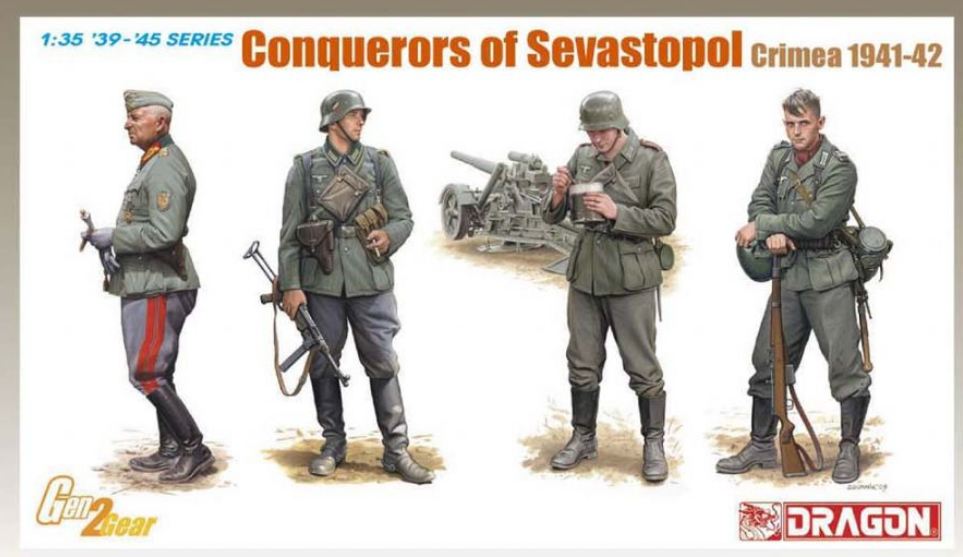 6702  фигуры Conquerors of Sevastopol (Crimea 1941-42) (1:35)