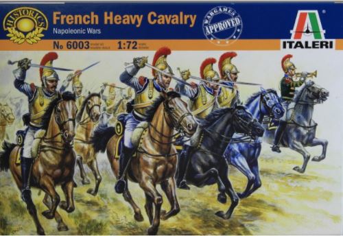 6003  фигуры  French Heavy Cavalry  (1:72)