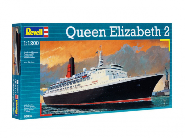 05806  флот  Лайнер Queen Elizabeth II (1:1200)