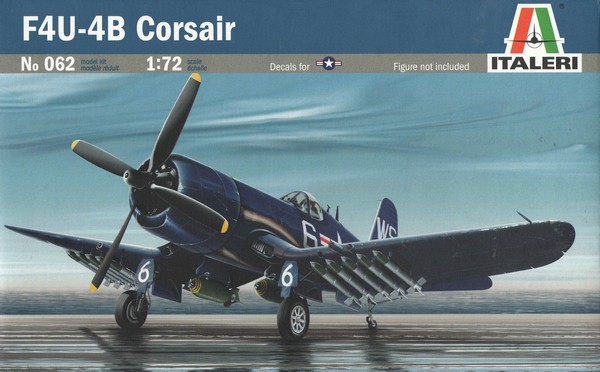 0062  авиация  F4U-4B Corsair (1:72)