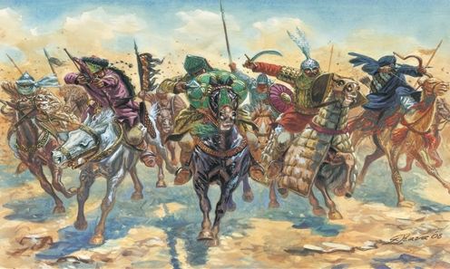 6126  фигуры  Arab Warriors  (1:72)